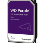 HDD Western Digital 4TB WD Purple Surveillance Internal Hard Drive HDD - SATA 6 Gb/s, 64 MB Cache, 3.5" - WD40PURZ