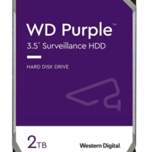 Sistem supraveghere Western Digital 2 TB WD Purple Surveillance Internal Hard Drive HDD - SATA 6 Gb/s, 64 MB Cache, 3.5" - WD40PURZ