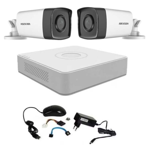 DVR HIKVISION 2 CAMERE Sistem supraveghere