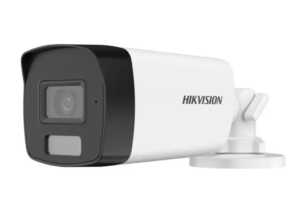 Camere supraveghere Camera de supraveghere 2MP, lentila 2.8mm, IR 40m, WL 40m, Microfon, IP67 Hikvision DS-2CE17D0T-LFS-2.8mm