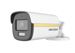 Camere supraveghere Camera de supraveghere Hikvision Turbo HD Series with ColorVu DS-2CE12DF3T-FS2.8 2.8mm ColorVu Audio Fixed Bullet Camera, 2MP, 1920x1080