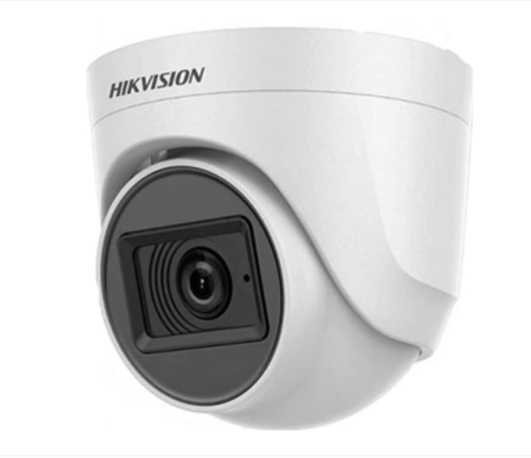 Camere supraveghere Camera supraveghere Camera supraveghere Hikvision Turbo HD dome DS-2CE76D0T-ITPFS(2.8mm), 2MP, microfon audio incorporat, lentila 2.8mm, IR 20 m