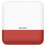 Sirena wireless HIKVISION AX PRO de exterior cu flash, led Rosu, 868Mhz - DS-PS1-E-WE-R